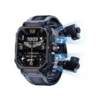 ویژگی‌های ساعت هوشمند هنذفری دار TWS گرین لاین صقحه نمایش IPS 2.01 اینچی و حسگر ضربان قلب .این ساعت با طراحی مقاوم در برابر آب