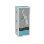 چندراهی برق پرودو بلو با ۱۰ درگاه USB، ۳ پریز برق AC، پشتیبانی از شارژ سریع با پورت‌های USB-A و USB-C، طراحی مدرن و کابل ۳ متری با دوشاخه UK 3-Pin