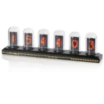 ساعت هوشمند طرح کپسول شفاف ipstube با صفحه نمایش rgb ،اپلیکیشن اختصاصی و بدنه آلیاژ آلومینیوم 6063،نمایش وضعیت آب و هوا و قابلیت همگام سازی وای فای