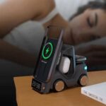 شارژر وایرلس لیفتراک پنج‌‌کاره گرین لاین مدل Forklift 5 in 1 Wireless Charger Stand - 2