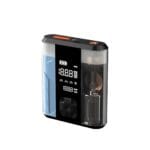 جامپ استارتر و پمپ باد و پاوربانک پاورلوژی مدل 8800mAh Jump Start Air Compressor - Transparent