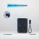 پاوربانک آداپتور چندکاره پاورلوژی مدل Magsafe and Charger Power Bank - 7