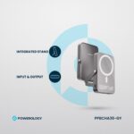 پاوربانک استند پاورلوژی مدل Magsafe Power ظرفیت 10000 میلی آمپر ساعت - 4