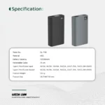 پاوربانک گرین لاین مدل Retractable ظرفیت 10000 میلی آمپر ساعت - 8