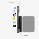 مودم شارژی همراه مگ سیف 4gcard مدل Ultimate Portable 4G Hotspot - 19