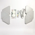 پنل دیواری RGB سه ضلعی مدل Smart Triangle LED Wall Lights - 3