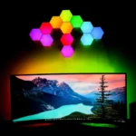 پنل دیواری RGB شش ضلعی مدل Smart Hexagon LED Wall Lights - 6