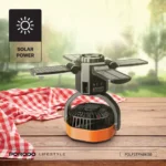 پنکه شارژی و پاوربانک خورشیدی مدل Porodo Suncharge Outdoor Solar Fan - 5