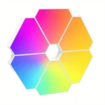 پنل دیواری RGB سه ضلعی مدل Smart Triangle LED Wall Lights