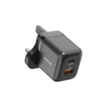 شارژر دیواری سه شاخه 20 وات گرین لاین مدل Ultra Compact GaN Wall Charger