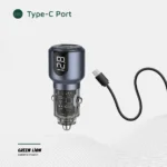 شارژر فندکی دو پورت خودرو گرین لاین مدل Dual Port PD+QC توان 75 وات - Image 3