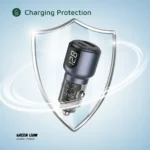 شارژر فندکی دو پورت خودرو گرین لاین مدل Dual Port PD+QC توان 75 وات - Image 8