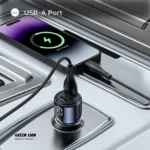شارژر فندکی دو پورت خودرو گرین لاین مدل Dual Port PD+QC توان 75 وات - Image 5