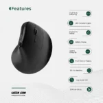 ماوس عمودی بی سیم گرین لاین مدل  Ergo Grip Vertical - Image 2