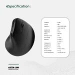 ماوس عمودی بی سیم گرین لاین مدل  Ergo Grip Vertical - Image 10