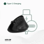 ماوس عمودی بی سیم گرین لاین مدل  Ergo Grip Vertical - Image 6