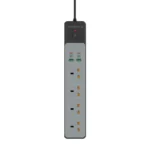چندراهی با 4 سوکت پرودو مدل 4AC 65W 3000W Power Strip - Image 2