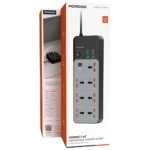 چندراهی برق پرودو 3000 وات 7 کاره مدل Universal Power Strip with 6 USB Ports - Image 2