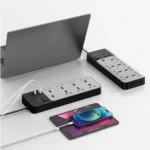 چندراهی برق پرودو 3000 وات 7 کاره مدل Universal Power Strip with 6 USB Ports - Image 3