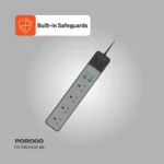 چندراهی با 4 سوکت پرودو مدل 4AC 65W 3000W Power Strip - Image 3