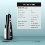 مسواک برقی هوشمند پرودو مدل Water Flosser Combo - Image 2