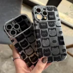 قاب Black Cat Cube مناسب ایفون 13 نرمال