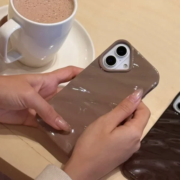 قاب wave mocha مناسب ایفون 12 پرومکس
