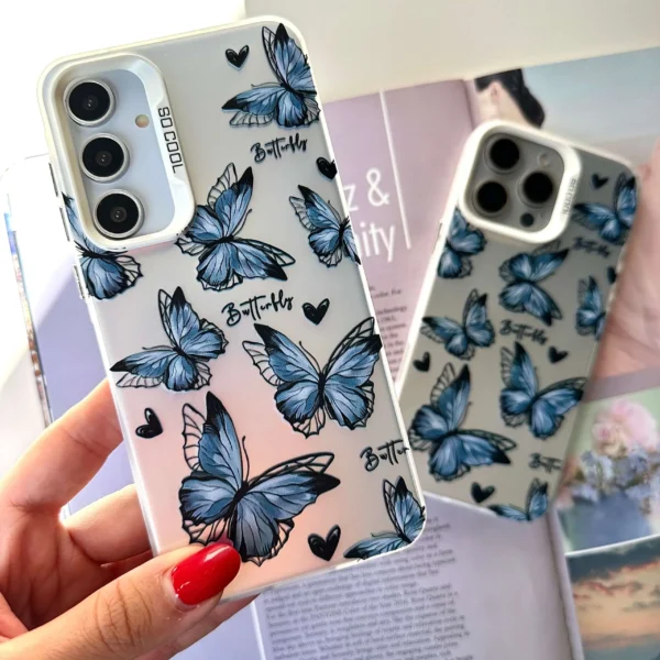 قاب Blue Charm مناسب ایفون 16 پرومکس