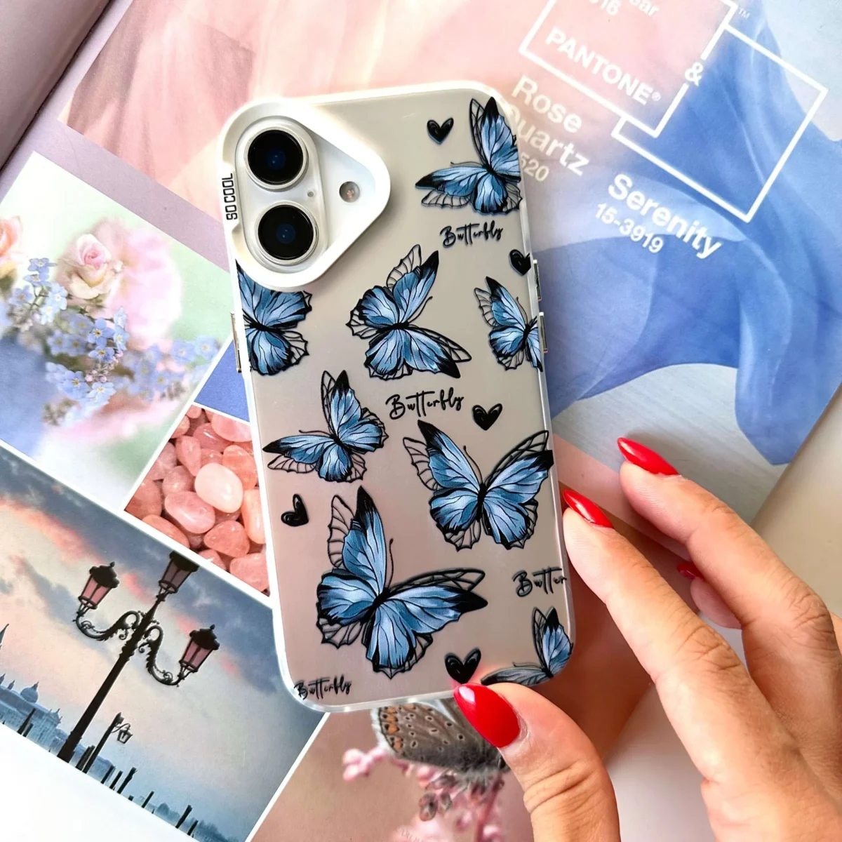 قاب Blue Charm مناسب ایفون 16 پرومکس - Image 2