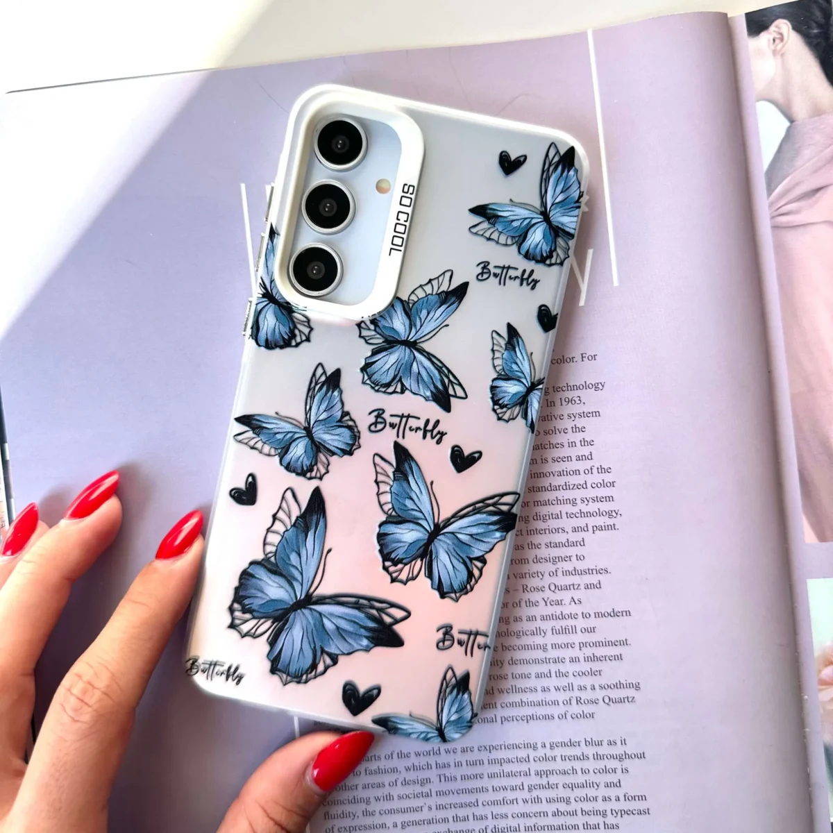 قاب Blue Charm مناسب ایفون 16 پرومکس - Image 3
