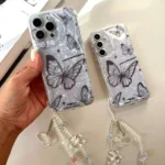 قاب Crystal Butterfly مناسب ایفون 13 پرومکس - Image 3