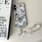 قاب Crystal Butterfly مناسب ایفون 13 پرومکس