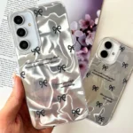 قاب  Silver Bow مناسب ایفون 13 نرمال