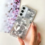 قاب  Silver Bow مناسب ایفون 13 نرمال - Image 3