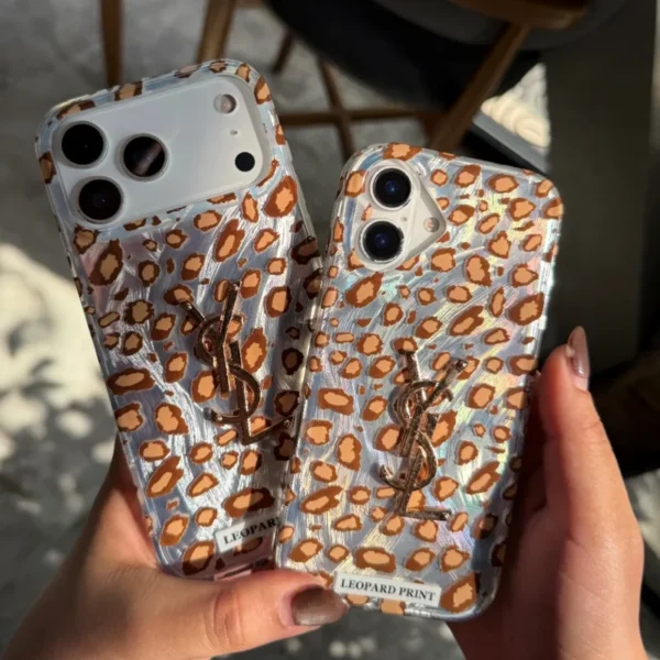 قاب YSL leopard مناسب آیفون 13 پرو