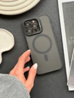 قاب MagSafe with Lens CasePro Matte مناسب آیفون 16 نرمال - Image 2