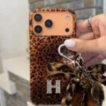 قاب Hermes پلنگی مناسب آیفون 16 نرمال