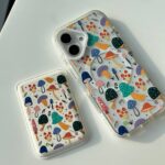 قاب Colorful Mushrooms مناسب آیفون 16 نرمال