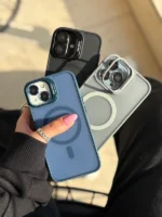 قاب MagSafe with Lens CasePro Matte مناسب آیفون 16 نرمال - Image 4
