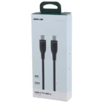 کابل دو سر تایپ سی فست شارژ 60 وات گرین لاین GNPVCUSCTCBK طول 1 متر - Image 2
