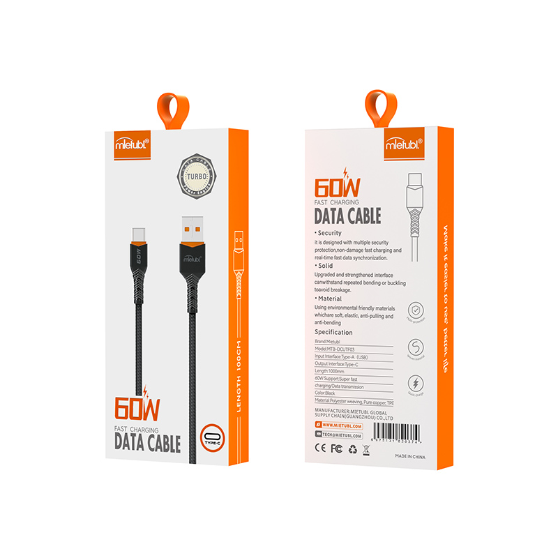 MTB-DCUTF03 کابل USB به TYPE-C مدلMTB-DCUTF03 میتوبل - Image 1